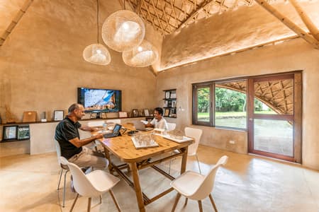 Architect Office at the Water's Edge